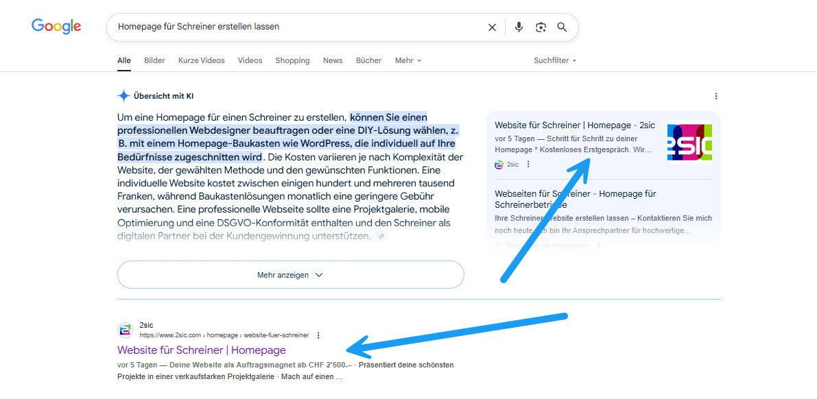 Google Ranking optimieren